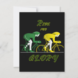 Carte Postale Rouler pour la gloire