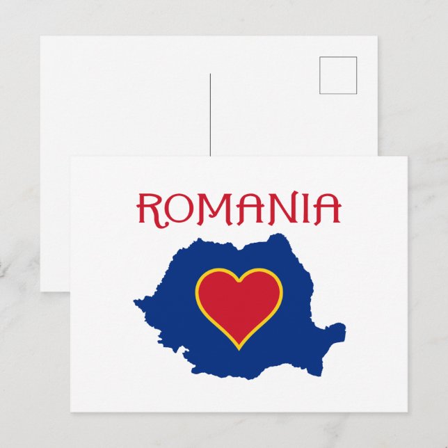 Carte Postale Roumanie (Devant / Derrière)