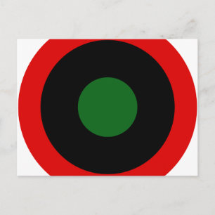 Carte Postale Roundel de la Royal Libyan Air Force (1951-1969)