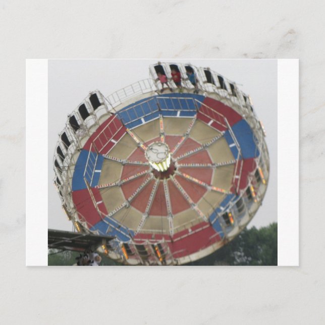 Carte Postale Roundup Amusment Park Ride (Devant)