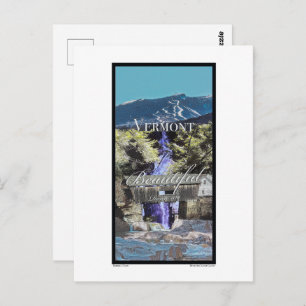 Carte Postale Route 100, Vermont