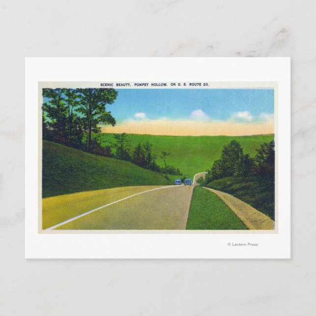 Carte Postale Route 20 (Devant)