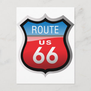Carte Postale Route 66