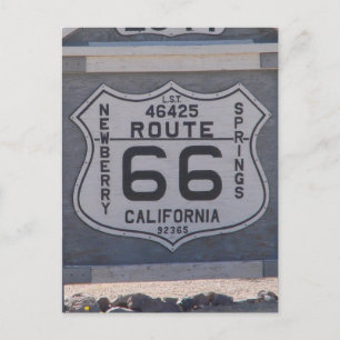 Carte Postale Route 66