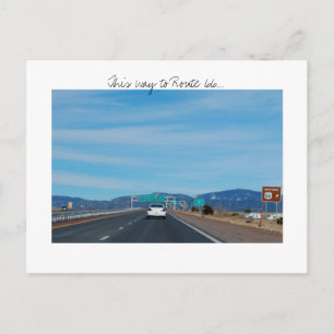 Carte postale Route 66