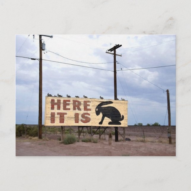 Carte Postale Route 66 (Devant)