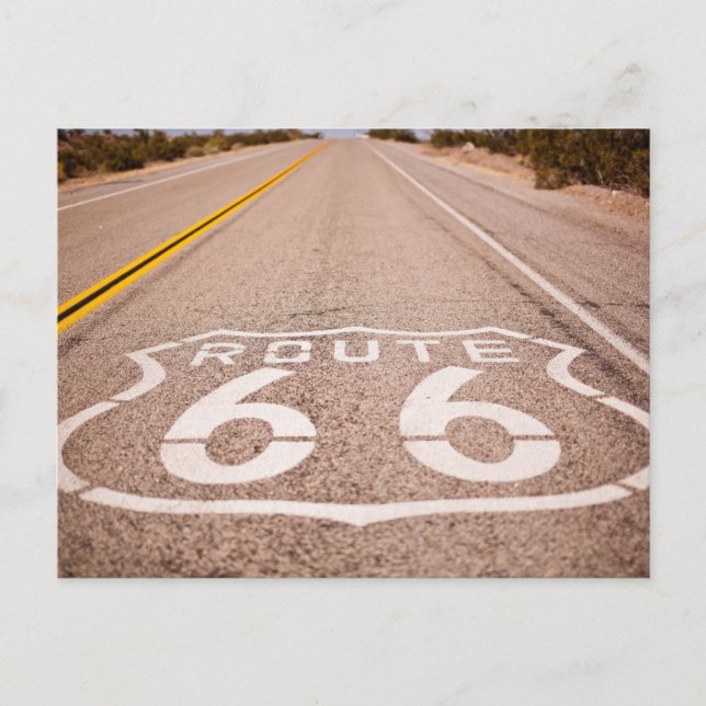 Carte Postale Route 66 (Devant)