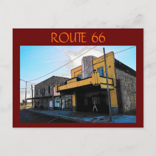 Carte postale Route 66 (McLean)