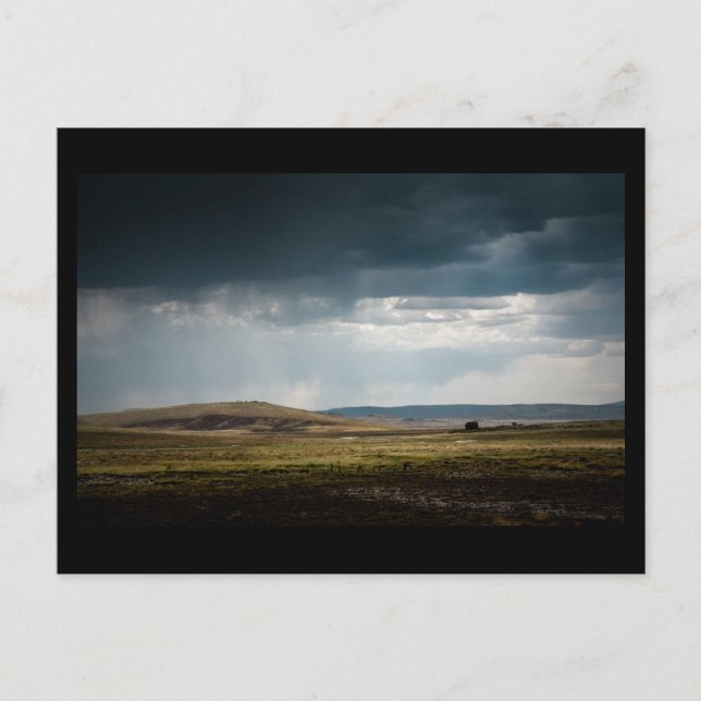 Carte Postale Route 66 Storm, Airzona (Devant)