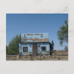 Carte Postale Route 66 trou d'eau #2