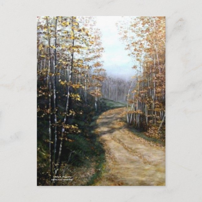 CARTE POSTALE ROUTE À LEXINGTON (Devant)