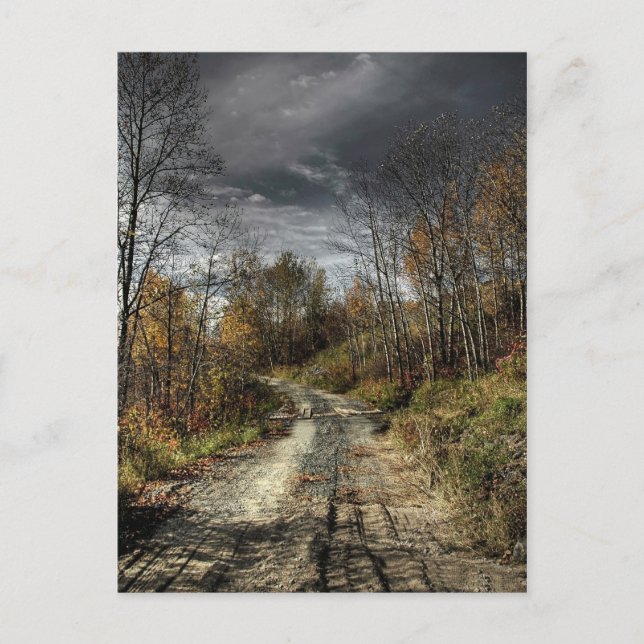 Carte Postale Route d'Autumns (Devant)