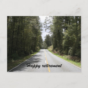 Carte Postale route de retraite