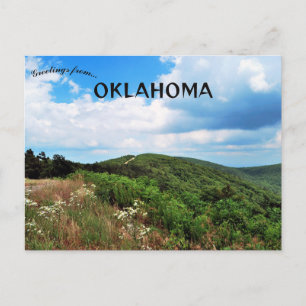 Carte Postale Route Pittoresque Talimena Oklahoma