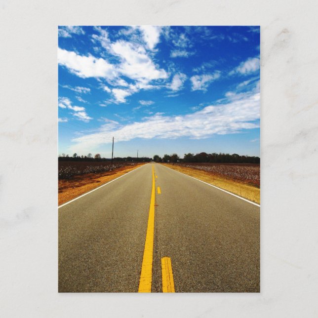 Carte Postale route sud (Devant)