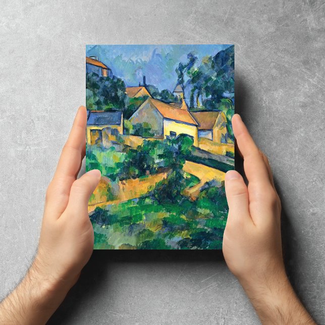 Carte Postale Route tournante Montgeroult Paul Cézanne  (Créateur téléchargé)