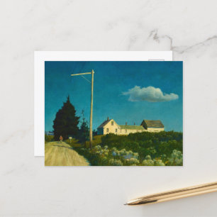 Carte Postale Route vers la maison Jones par Newell Convers Wyet
