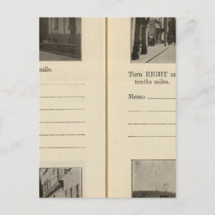 Carte Postale Routes automobiles, NY