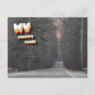 Carte Postale Routes de Campagne de WV