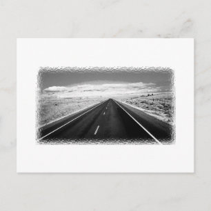 Carte postale routière sans fin