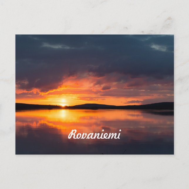 Carte Postale Rovaniemi (Devant)