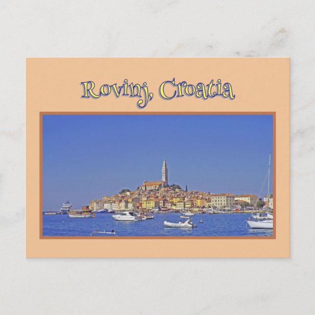CARTE POSTALE ROVINJ (ISTRIE) CROATIE (Devant)
