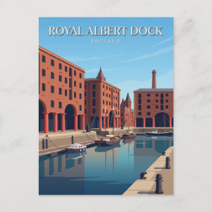 Carte Postale Royal Albert Dock Royaume-Uni