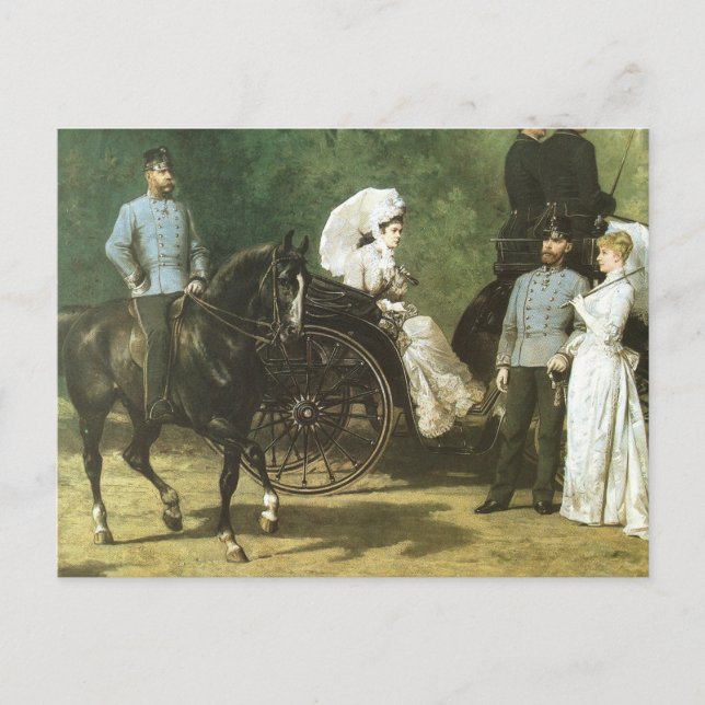 Carte Postale Royal family of Austria incl. empress Sissi #011H (Devant)