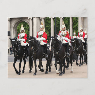 Carte Postale Royal Household Cavalry, Londres, Angleterre