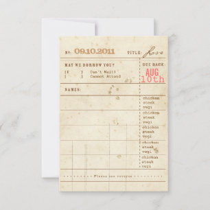 Carte postale RSVP