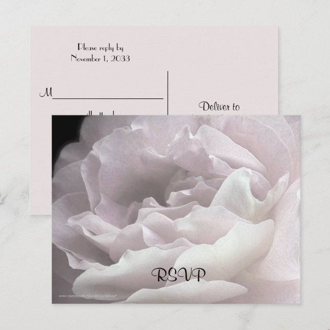 Carte postale RSVP, toutes les occasions (Devant / Derrière)