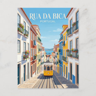 Carte Postale Rua da Bica Portugal