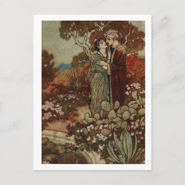 Carte Postale Rubaiyat de Dulac (Devant)