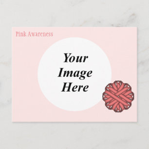 Carte Postale Ruban à fleurs roses par Kenneth Yoncich Modèle