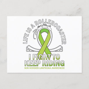Carte Postale Ruban de sensibilisation au cancer du lymphome non