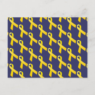 Carte Postale Rubans jaunes