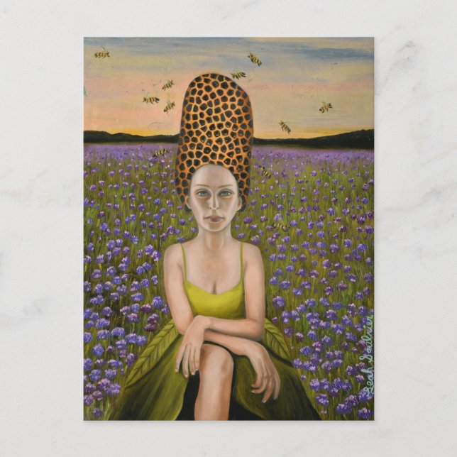 Carte Postale ruche (Devant)