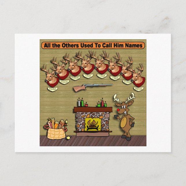 Carte Postale Rudolph (Devant)