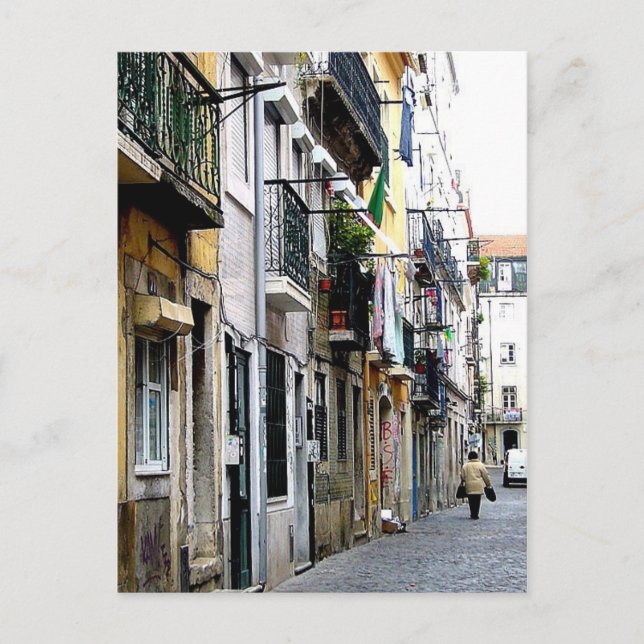 Carte Postale rue (Devant)