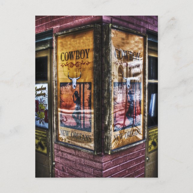 Carte Postale Rue Bourbon (Devant)