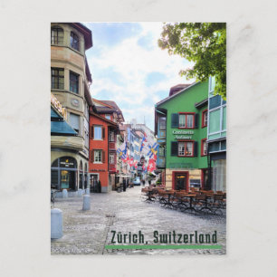 Carte Postale Rue de Zurich