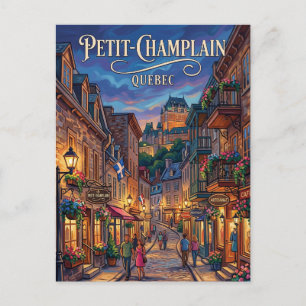 Carte Postale Rue du Petit-Champlain Canada