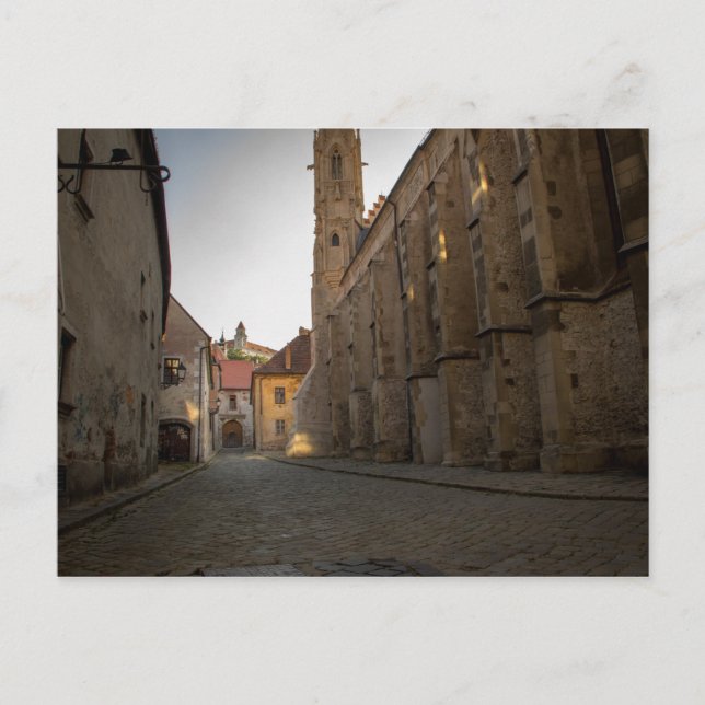 Carte Postale Rue Farská, Bratislava, Slovaquie (Devant)