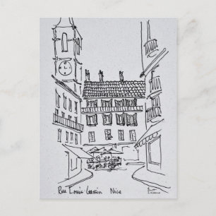 Carte Postale Rue Louis Gassin, Vieux Nice   Nice, France