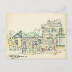 Carte Postale Rue Ouest Sixième à Walsh, Austin, Texas