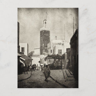 Carte Postale Rue principale à Tanger, Maroc, 1898
