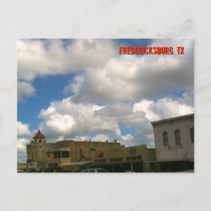 Carte Postale Rue principale Fredericksburg