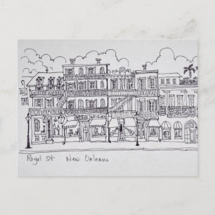 Carte Postale Rue Royale   La Nouvelle-Orléans, Louisiane