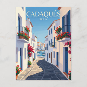Carte Postale Rue Santa María Espagne