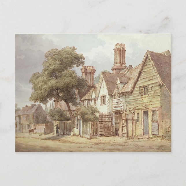 Carte Postale Rue Village (Devant)